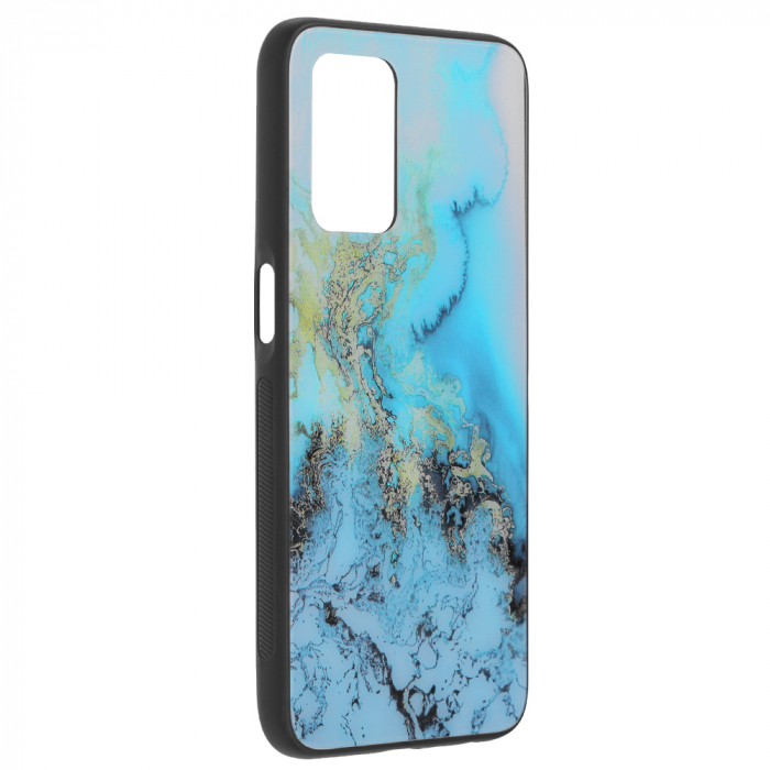 Husa Realme 8 5G, Glaze Series, Blue Ocean [3]