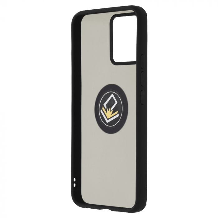 Husa Realme 8 / 8 Pro cu inel suport stand magnetic, Negru [3]