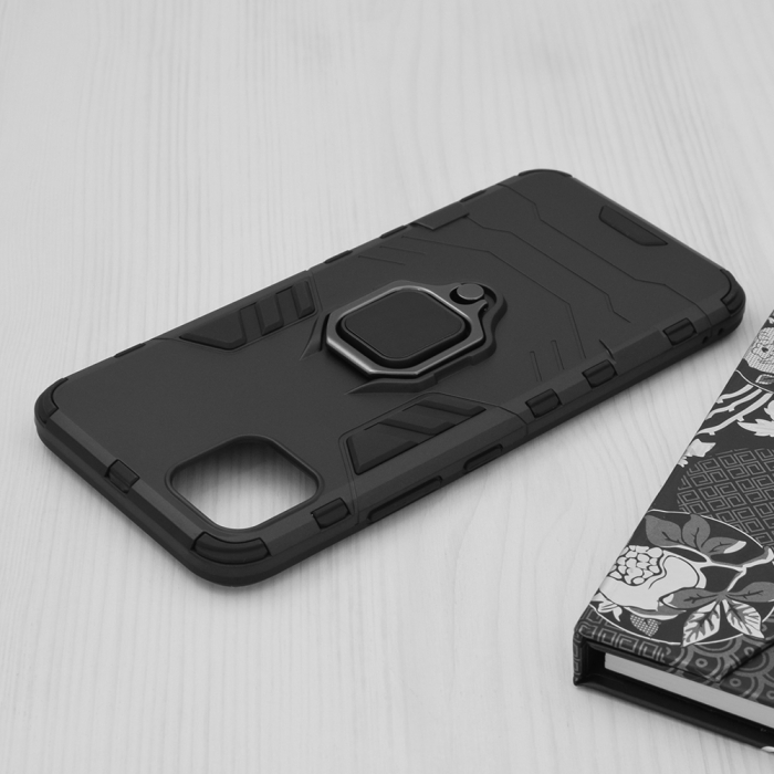 Husa Realme C11, Techsuit Shield Ring, Negru [5]