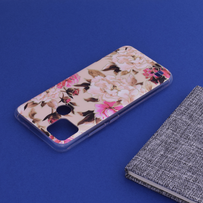 Husa Realme C21Y / C25Y, Techsuit Marble Series, Mary Berry Nude [5]