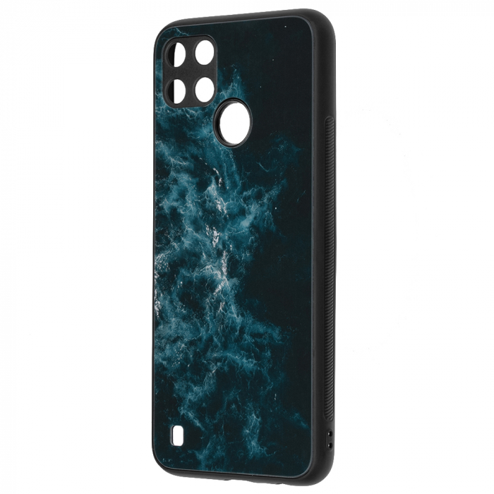 Husa Realme C21Y, Glaze Series, Blue Nebula [2]