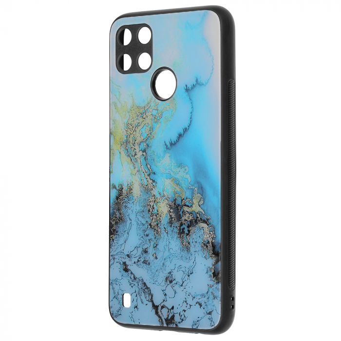 Husa Realme C21Y, Glaze Series, Blue Ocean [2]