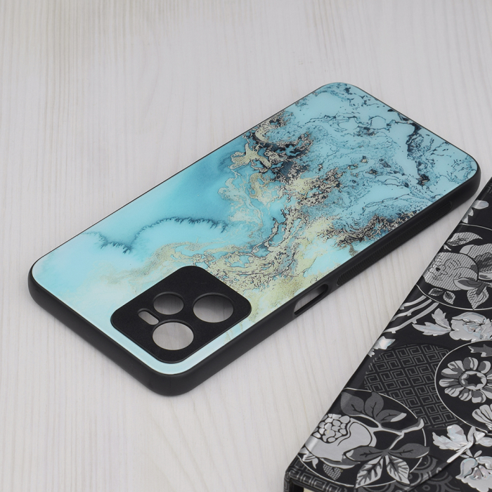 Husa Realme C35, Glaze Series, Blue Ocean [6]