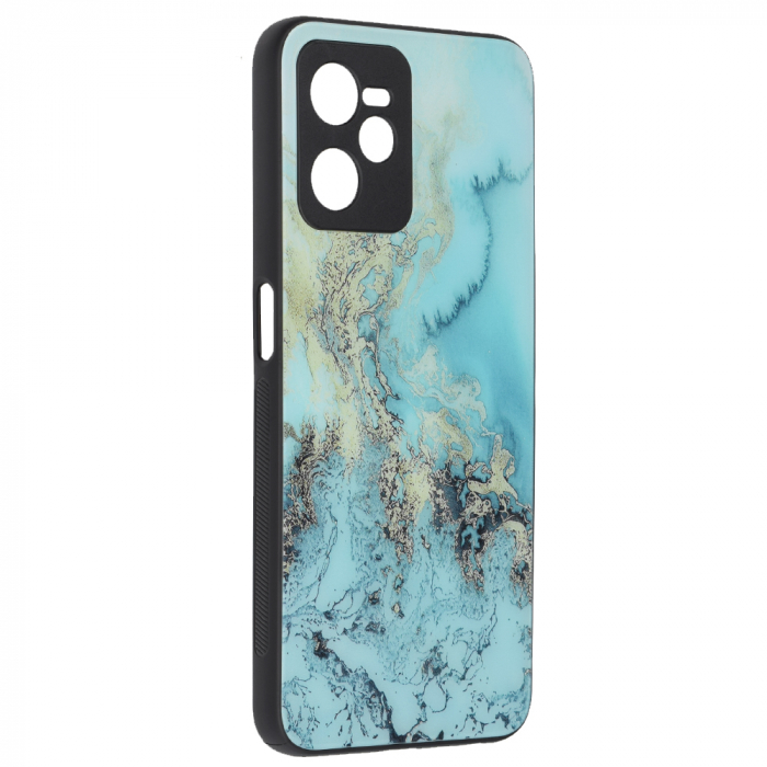 Husa Realme C35, Glaze Series, Blue Ocean [4]