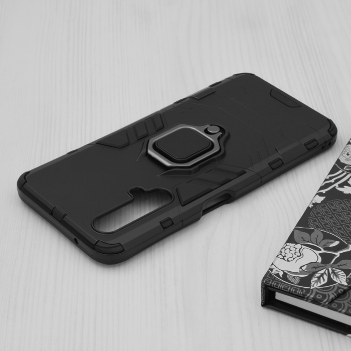 Husa Realme X50 5G, Techsuit Shield Ring, Negru [5]