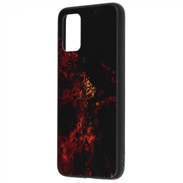 Husa Samsung Galaxy A02s, Glaze Series, Red Nebula [2]