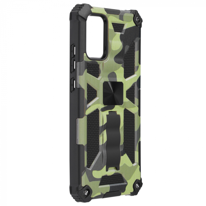 Husa Samsung Galaxy A02s, Techsuit Blazor, Camo Lime [6]