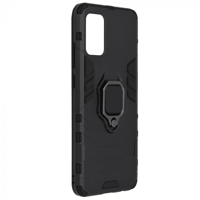 Husa Samsung Galaxy A02s, Techsuit Shield Ring, Negru [2]