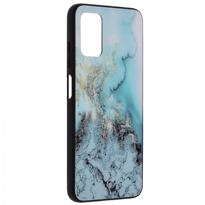 Husa Samsung Galaxy A03s, Glaze Series, Blue Ocean [2]
