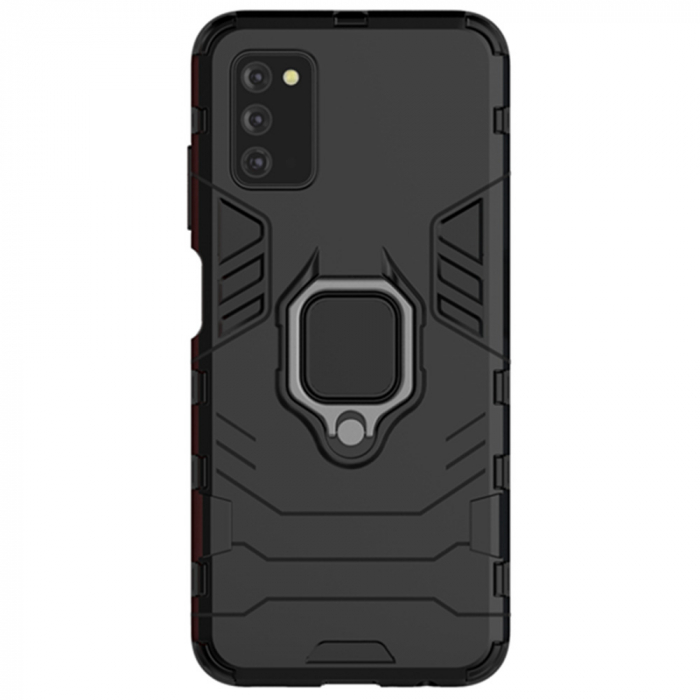 Husa Samsung Galaxy A03s, Techsuit Shield Ring, Negru [5]