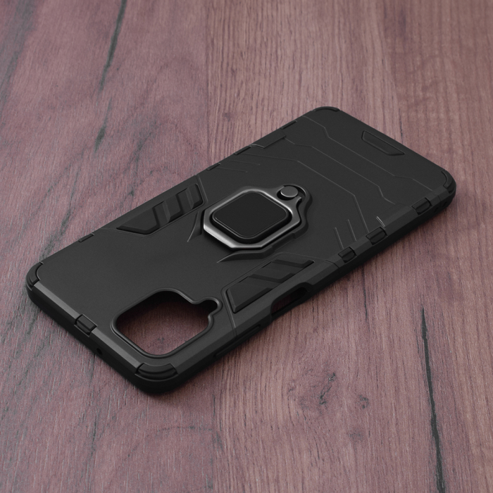 Husa Samsung Galaxy A12, Techsuit Shield Ring, Negru [3]