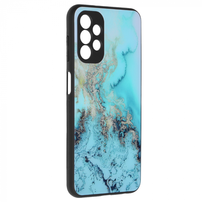 Husa Samsung Galaxy A13 4G, Glaze Series, Blue Ocean [6]