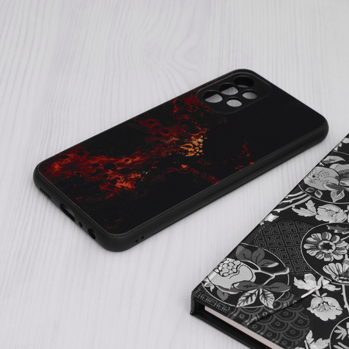 Husa Samsung Galaxy A13 4G, Glaze Series, Red Nebula [3]