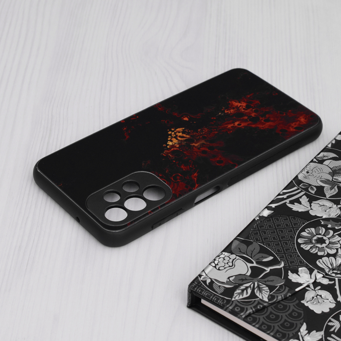 Husa Samsung Galaxy A13 4G, Glaze Series, Red Nebula [4]