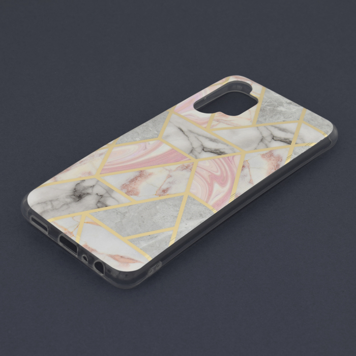 Husa Samsung Galaxy A13 4G, Techsuit Marble Series, Pink Hex [5]