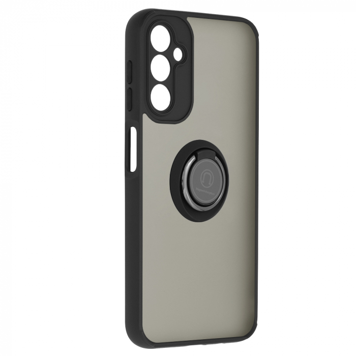 Husa Samsung Galaxy A14 4G / A14 5G cu inel suport stand magnetic, Negru [8]