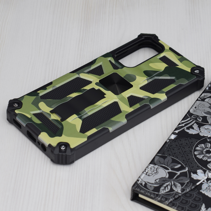 Husa Samsung Galaxy A14 4G / A14 5G, Techsuit Blazor, Camo Lime [5]