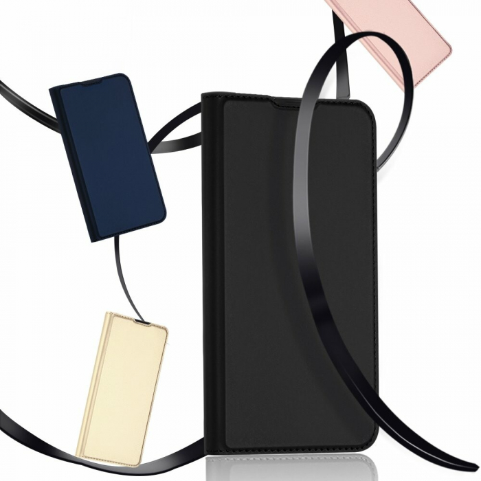 Husa Samsung Galaxy A20e, Dux Ducis Skin Pro Flip Book, Negru [6]