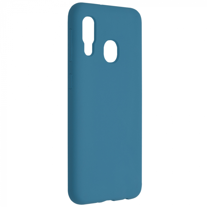 Husa Samsung Galaxy A20e, Soft Edge Silicone, Denim Blue [2]