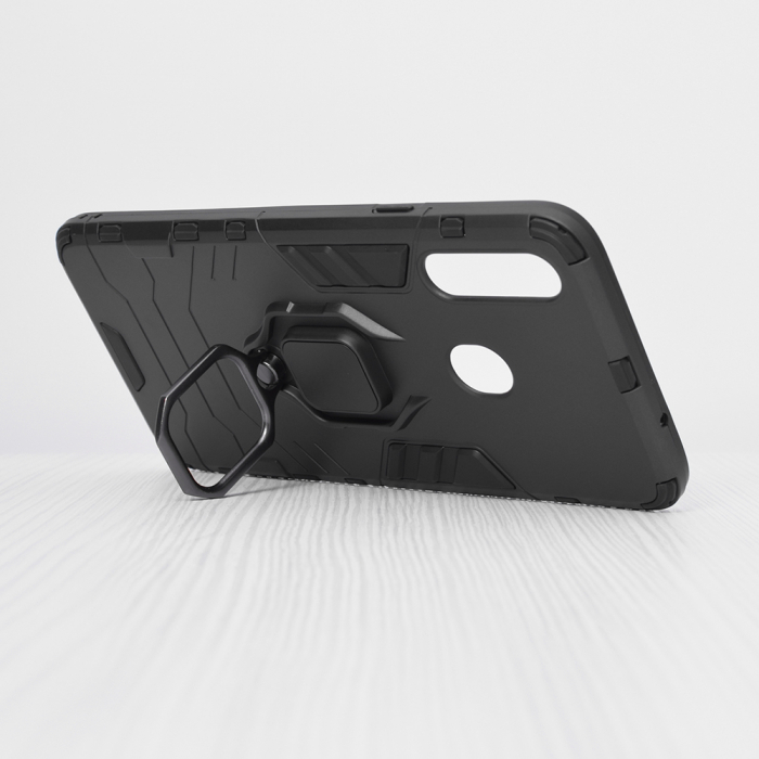 Husa Samsung Galaxy A20s, Techsuit Shield Ring, Negru [2]