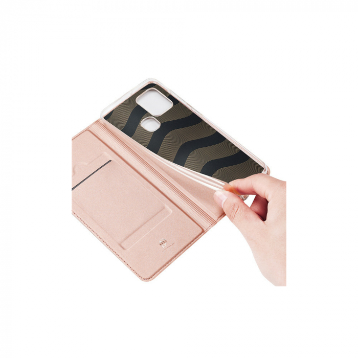 Husa Samsung Galaxy A21s, Dux Ducis Skin Pro Flip Book, Negru [4]