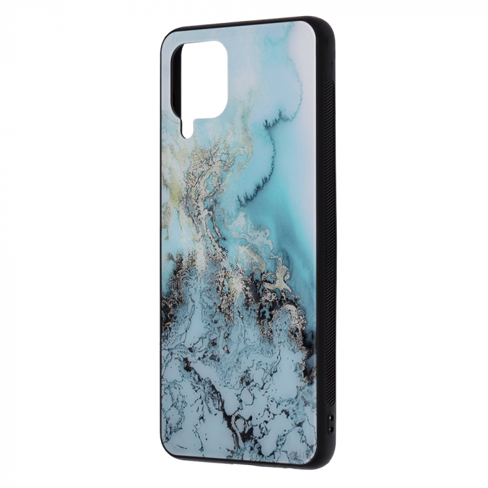Husa Samsung Galaxy A22 4G, Glaze Series, Blue Ocean [2]