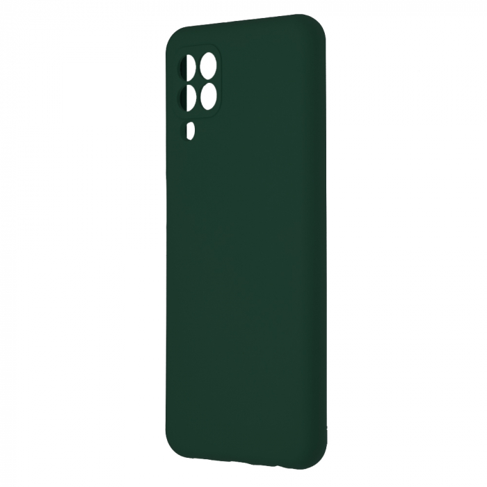 Husa Samsung Galaxy A22 4G, Soft Edge Silicone, Dark Green [3]