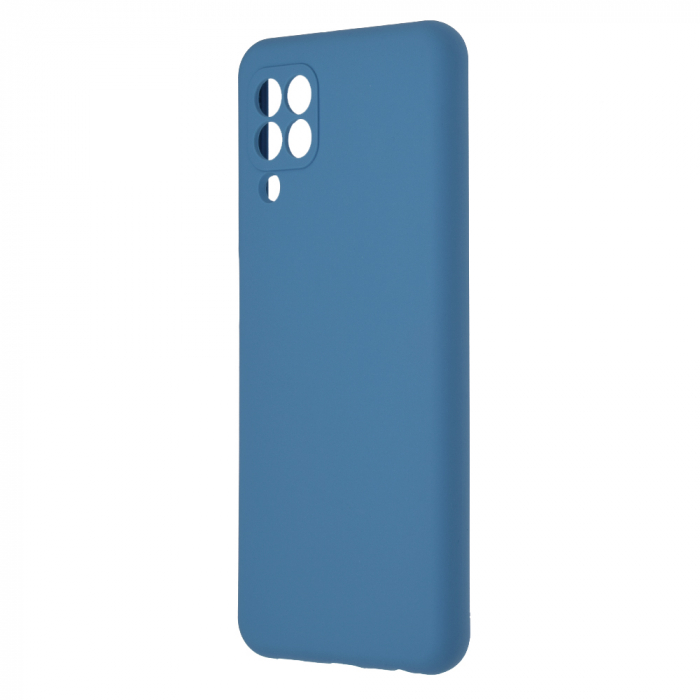 Husa Samsung Galaxy A22 4G, Soft Edge Silicone, Denim Blue [2]
