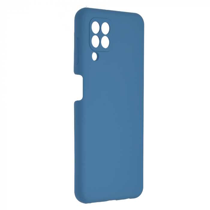 Husa Samsung Galaxy A22 4G, Soft Edge Silicone, Denim Blue [3]