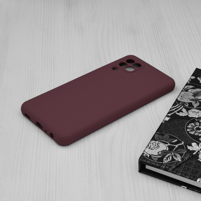 Husa Samsung Galaxy A22 4G, Soft Edge Silicone, Plum Violet [4]