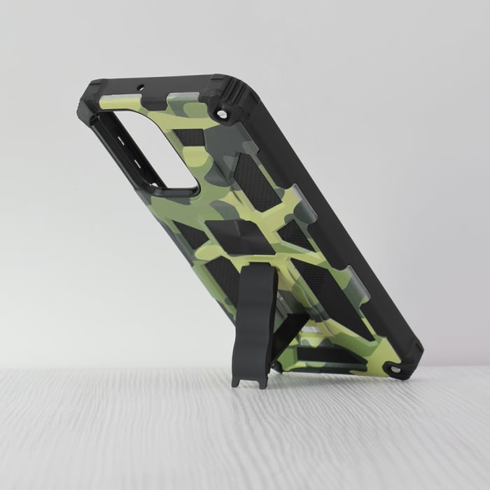 Husa Samsung Galaxy A23 4G / A23 5G, Techsuit Blazor, Camo Lime [3]