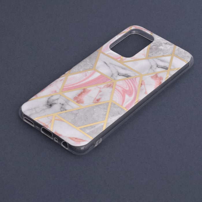 Husa Samsung Galaxy A23 4G / A23 5G, Techsuit Marble Series, Pink Hex [5]