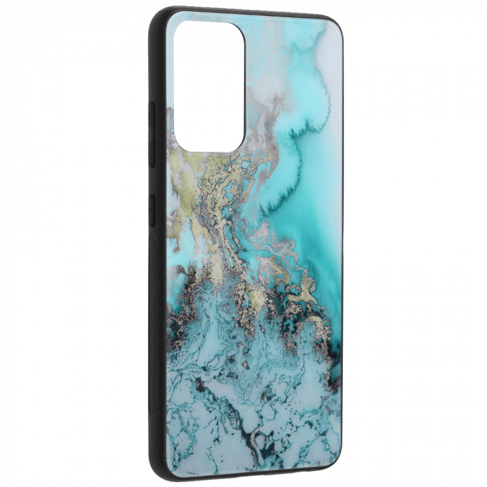 Husa Samsung Galaxy A32 4G, Glaze Series, Blue Ocean [2]