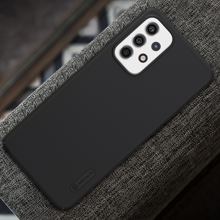 Husa Samsung Galaxy A33 5G, Nillkin Super Frosted Shield, Negru [7]