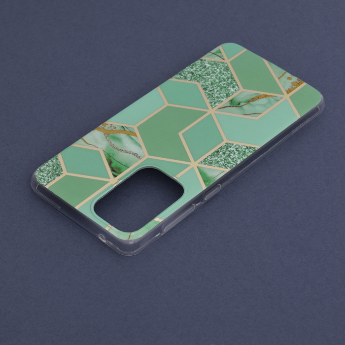 Husa Samsung Galaxy A33 5G, Techsuit Marble Series, Green Hex [6]