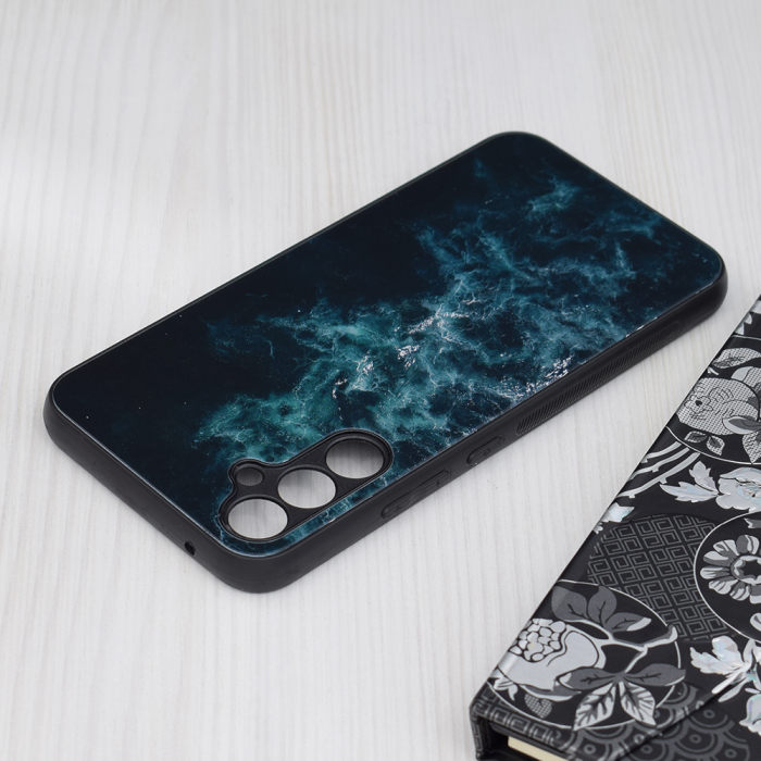 Husa Samsung Galaxy A34 5G, Glaze Series, Blue Nebula [3]