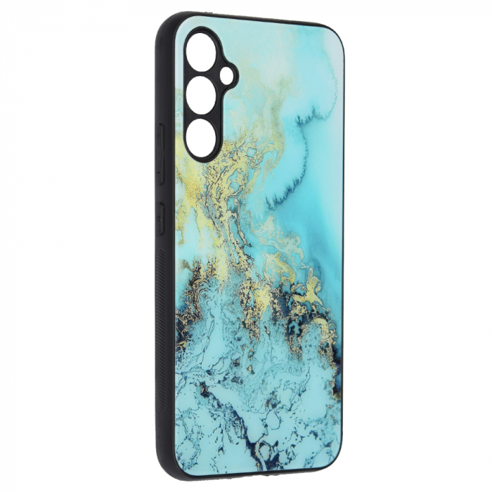 Husa Samsung Galaxy A34 5G, Glaze Series, Blue Ocean [6]