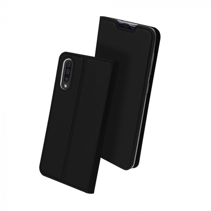 Husa Samsung Galaxy A50, Dux Ducis Skin Pro Flip Book, Negru [5]