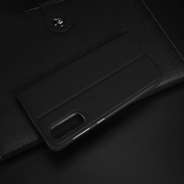 Husa Samsung Galaxy A50, Dux Ducis Skin Pro Flip Book, Negru [6]