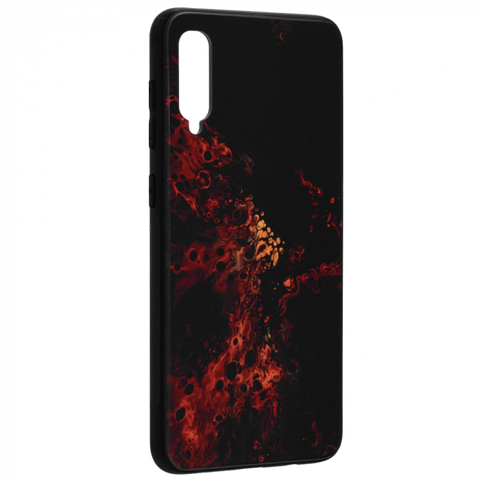 Husa Samsung Galaxy A50, Glaze Series, Red Nebula [2]