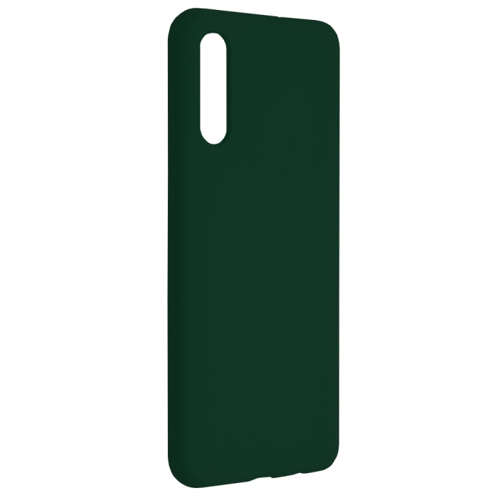 Husa Samsung Galaxy A50, Soft Edge Silicone, Dark Green [2]