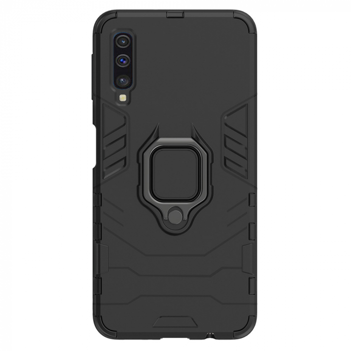 Husa Samsung Galaxy A50, Techsuit Shield Ring, Negru [5]
