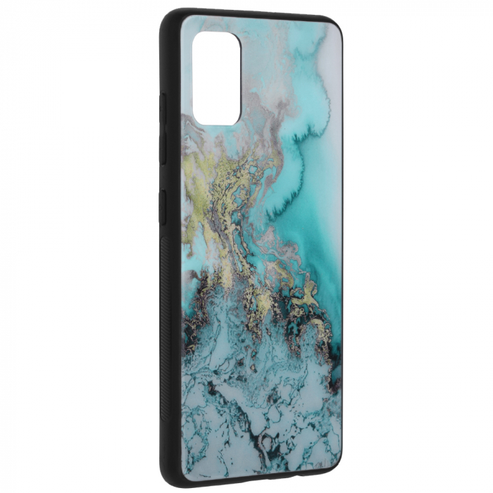 Husa Samsung Galaxy A51, Glaze Series, Blue Ocean [4]