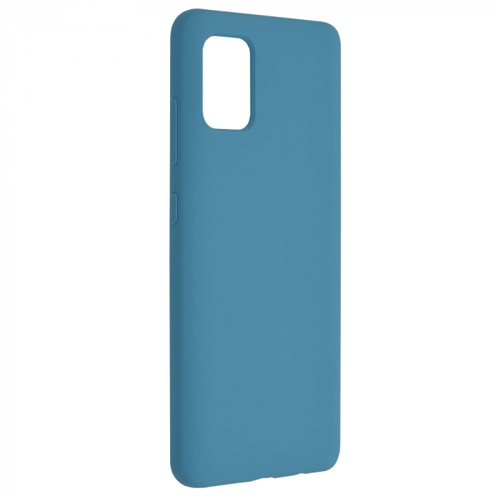Husa Samsung Galaxy A51, Soft Edge Silicone, Denim Blue [2]