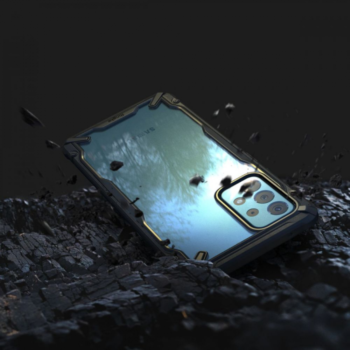 Husa Samsung Galaxy A52 5G, Ringke Fusion X, Negru [6]