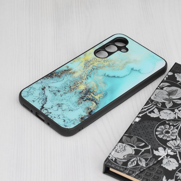 Husa Samsung Galaxy A54, Glaze Series, Blue Ocean [2]
