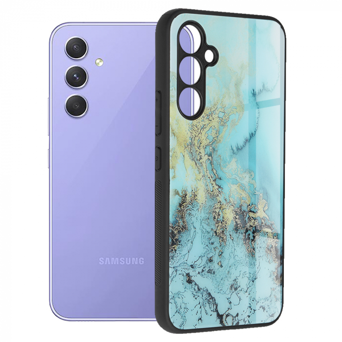 Husa Samsung Galaxy A54, Glaze Series, Blue Ocean [1]