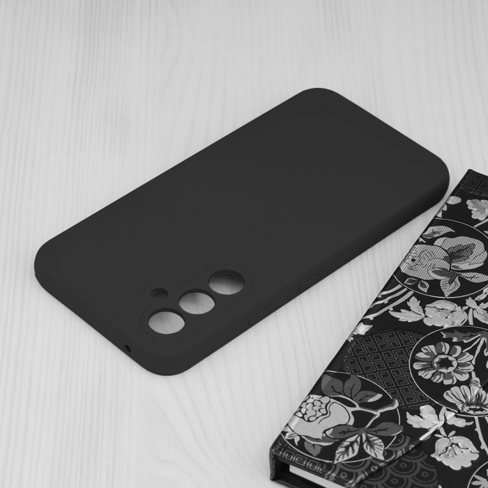 Husa Samsung Galaxy A54, Soft Edge Silicone, Negru [3]