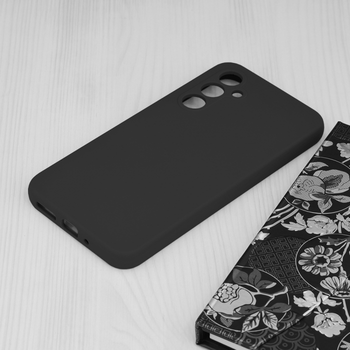 Husa Samsung Galaxy A54, Soft Edge Silicone, Negru [2]