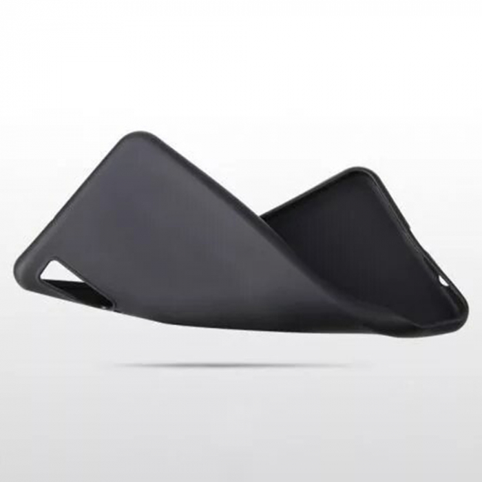 Husa Samsung Galaxy A71, Soft Edge Silicone, Negru [9]